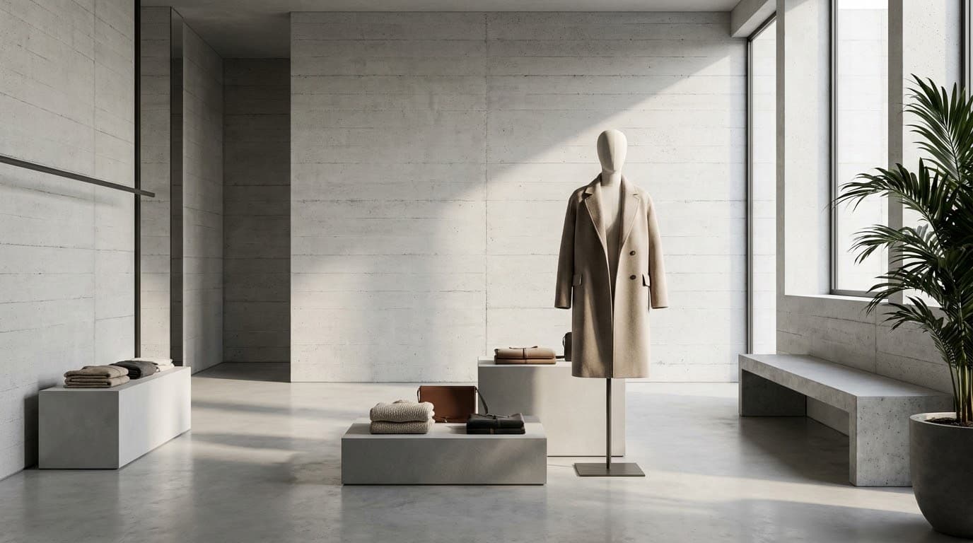 The Luxe Mall flagship boutique interior